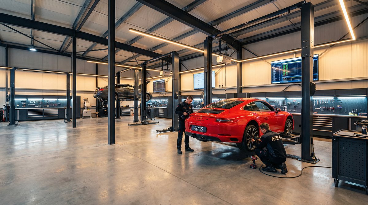 免费看片汽车改装中心实景